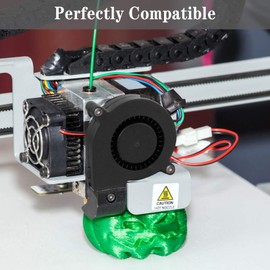 3D Printer Fan Pack of 4 DC 24 V 2 Pin Mini Fan, 50 x 50 x 15 mm 3D Printer Fan with 30 cm Cable, Turbo Fan Cooling Fan Radiator Fan 3D Printer Accessories