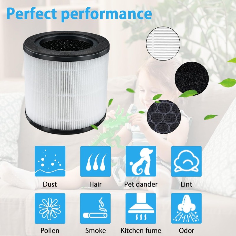 BAMBOOST BREEVA A1 Filter Compatible with TCL BREEVA A1/A1W Air
