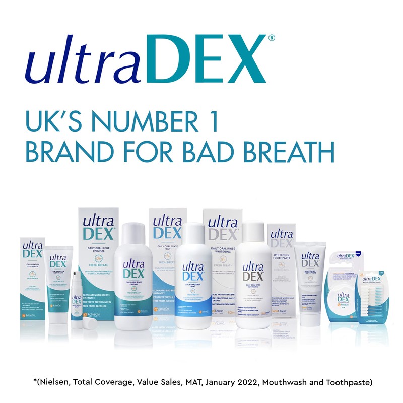 UltraDEX Wire Free Interdental Brush, Wire Free Flexible Floss Aid,
