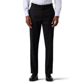Alton Lane Mercantile Trouser Tailored Fit - Premium Quality Suit Pants for Men, Stylish and Elegant Men’s Suit Pants, Formal Suit for Men, Black, 40x32