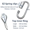 2Pcs Lift Cable Replacement for Gorilla Lift with EZ Spring