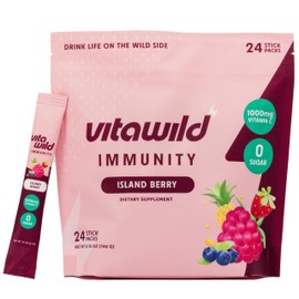 Immunity + Hydration Electrolyte Drink | Elderberry & Zinc Immune Support Hydration Packets | Vitamin C 1000mg | Immune Support Supplement | Emergency Elderberry Vitamin C and Zinc