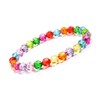 Pack of 620 8 mm Crystal Glass Beads, Faceted Glass