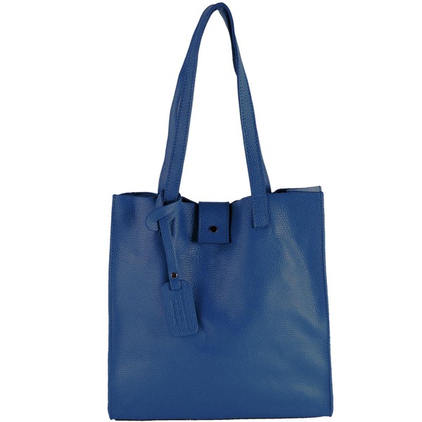 modamoda de - T247 Italian Leather Shopper with Removable Inner
