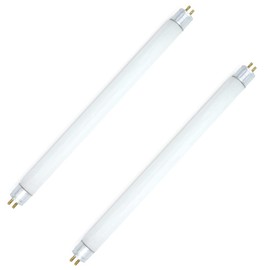 Technical Precision 9 Inch 6 Watt Fluorescent Tube Ultraviolet Replacement Bulb for Dynatrap 32050 Light Bulb G5 Mini Bi-Pin Base T5 Bug Zapper Bulbs - Dynatrap 1 Acre Replacement Bulbs - 2 Pack