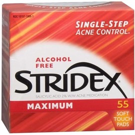 Stridex Pads Maximum Strength 54