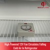 Beech Lane 12V RV Fridge Fan, Wired Connection Provides Constant