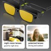 Smart Glasses, Wireless Bluetooth Smart Sunglasses with Open Ear Speaker,