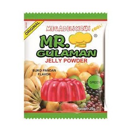 Mr.gulaman jelly powder buko pandan flavor