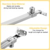 sourcing map 1Pcs 305mm Casement Stay Window Latch, Stainless Steel