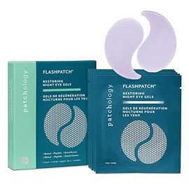 Patchology Restoring Night Eye Gels - Under Eye Patches For Dark Circles and Puffy Eyes Care - Hydrating Eye Mask Patch with Retinol - Eye Bags, Puffiness & Wrinkles Reducer (5 Pairs)