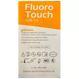 Ophthalmic Fluro Touch Test Strips, 100 Count