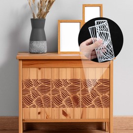 cobee 16Pcs Reusable Stencils for Crafts, Texture Stencils for Painting Layering Drawing Templates DIY Art Painting Templates Painting on Card Making Canvas Furniture Paper(16)