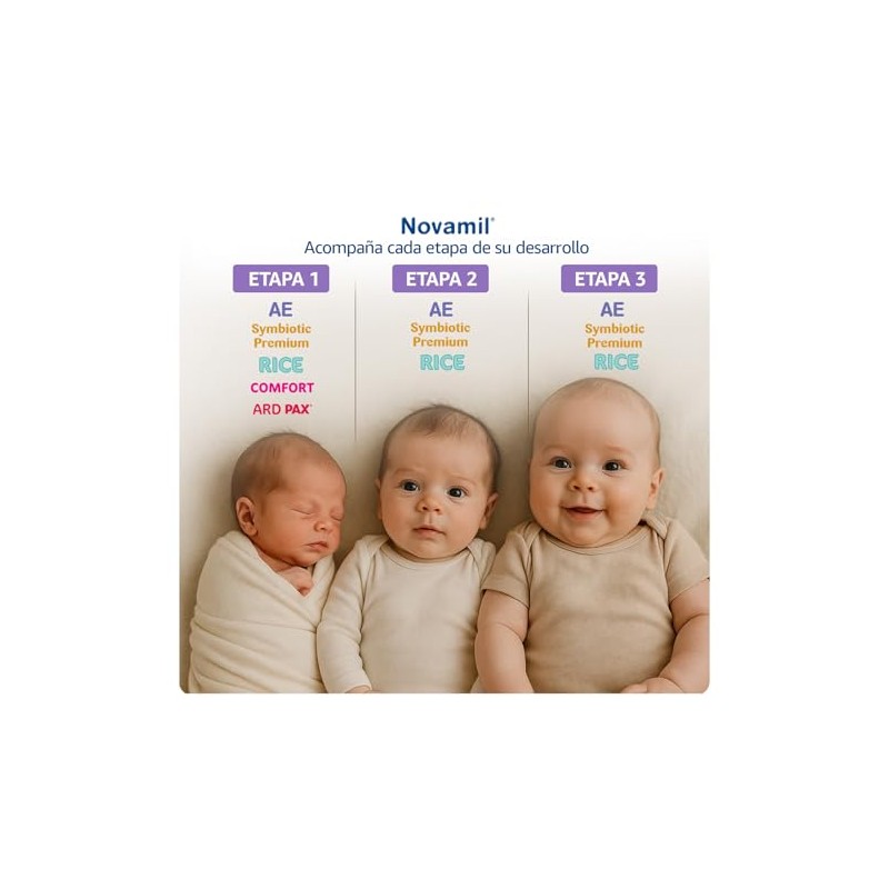 Novamil Ae 1 Formula para Lactantes 0-6 Meses 800 g