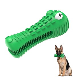 Juguete para Masticar Perros Juguetes para Masticadores Agresivos de Raza Grande Mediano Chirrido cepillo para polvo de dientes para Perro...         