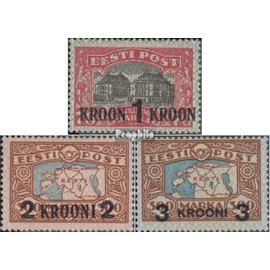 Estonia 87-89 (complete.issue.) Volume 1930 completeett fine used/cancelled 1930 print edition (Stamps for collectors)