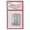Darice Silver, Ornament Hangers, 2.5 Inches, 50 Pack, One Size