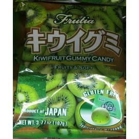 Kasugai "Kiwi Fruit Gummy Candy"  3.77oz. bag / Free Shipping