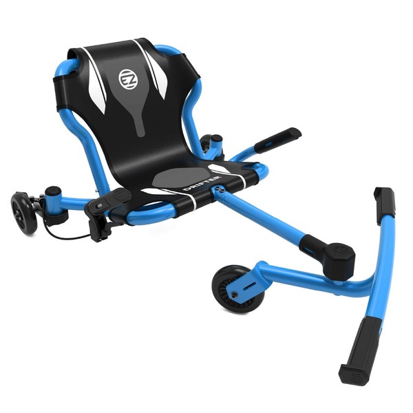 EzyRoller New Drifter-X Ride on Toy for Ages 6 and Older, Up to 150lbs. - Blue
