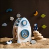 Rocket Ship Toy, Kids' Pretend Play Set with Astronaut Figure,
