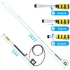 ExtraFein 24 FT Telescoping Pressure Washer Wand Extension, Aluminum Power