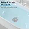 CukoHno Tub Stopper,Drain Stopper for Shower,Silicone Bathtub Stopper,Sink Plug,6" Diameter