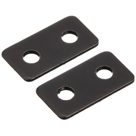Morrigin Joint Mini Flat Plate, Black, 2 Pieces, 0.4 inches (10 mm)
