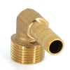 Barbed Connector BE-TOOL 1/8"x 10mm 90 Degree Elbow Connector Brass