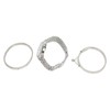 3pcs Women Watch Rhinestone Bracelet Set Accurate Time Stylish Waterproof