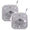 2-Pack LED Module, Ceiling Conversion Kit with Magnet, LED Panel,