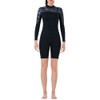 1.5MM Diving Onepiece Swimsuit Wetsuit Short Trousers for Snorkeling Surfing(Woman
