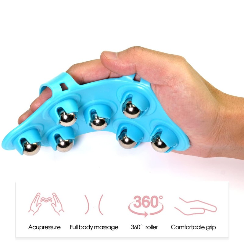 CICIFAUS Massage Ball Roller and Therapy Ball - Hand Held