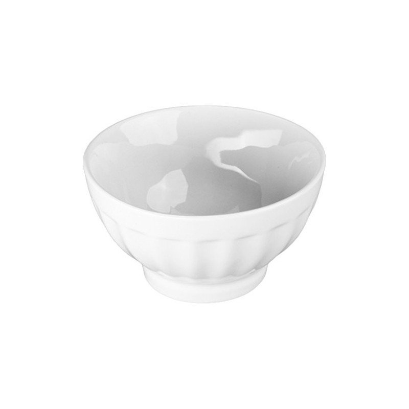 BIA Cordon Bleu 8-Ounce Fluted Bowl, Set of 4, White