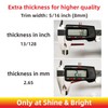 NANSH 16Ft Glossy Black Extra Thick Auto Molding Trim Universal