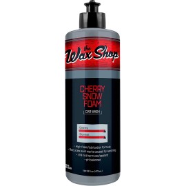The Wax Shop Wax Car Foam Cherry Scent Lubricant Wash Detergent Liquid Truck Washing