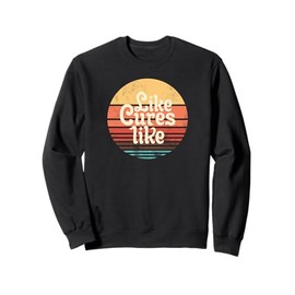 Like Cures Like Homeopathy Retro Sweatshirt