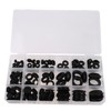 iplusmile 125pcs Rubber Seal Gasket Kit with Box Heat-Resistant Elastic