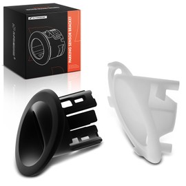 A-Premium 2-PC Rear Outer Left Parking Assist Sensor Retainer Bezels Compatible with Select Ford Models - Bronco 2021 2022 2023 2024, Replace# M2DZ15K861CC