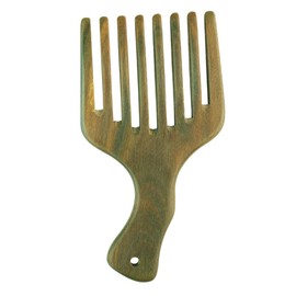 Healeved Sandalwood Wide Tooth Hair Pick Comb Static Hair Styling Tool for Men and Women Durable Rounded Teeth and Scalp Massage
