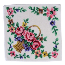 Fayer Handkerchief, Hand Towel, Towel Handkerchief, 11.8 inches (30 cm), Basket White