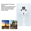 European Power Strip 3 Way ABS and Copper Multiple Outlet