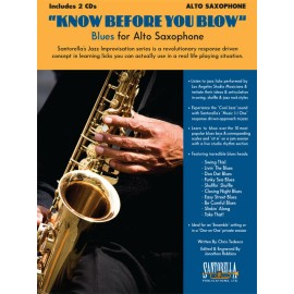 Know Before You Blow - Blues Edition for Alto Sax * Ships from Publisher!
