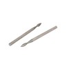 Sourcingmap 2.35mm Shank 2mm Tip Stone Head Grinding Bit Diamond