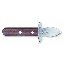 Triangle 54 200 02 02 Oyster Opener with Brown Wooden Handle