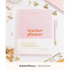 Lamare Teacher Planner 2024-2025 Academic Year - 218 Pages, Undated