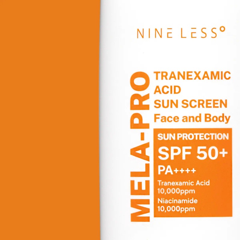 Nineless Mela Pro Protector Solar Ácido Tranexámico 100ml