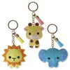 LamPlanning Kira Deco Animal Key Chain Key Chain Glitter Crystal