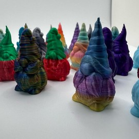 Mini Christmas Gnomes Stocking stuffer Figurine - Color: Multicolor, Quantity: 24