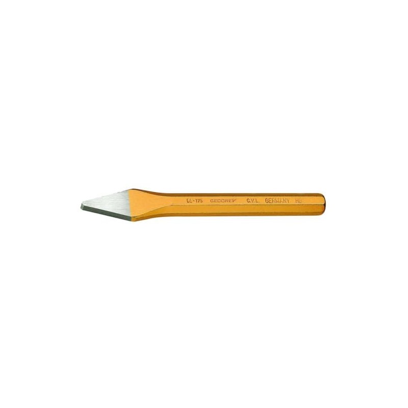 GEDORE 8704630 Cross-cut Chisel 98 4.9 inches (125 mm) Octagonal