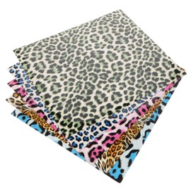 IWOWHERO 10 Sheets Leopard Print Heat Transfer Film Mats Hot Press Machine Mini Hat Accessories Tape Heat Vinyl Transfer Thermal Men Black Heat Transfer Vinyl Transfers Glitter Heat Pu